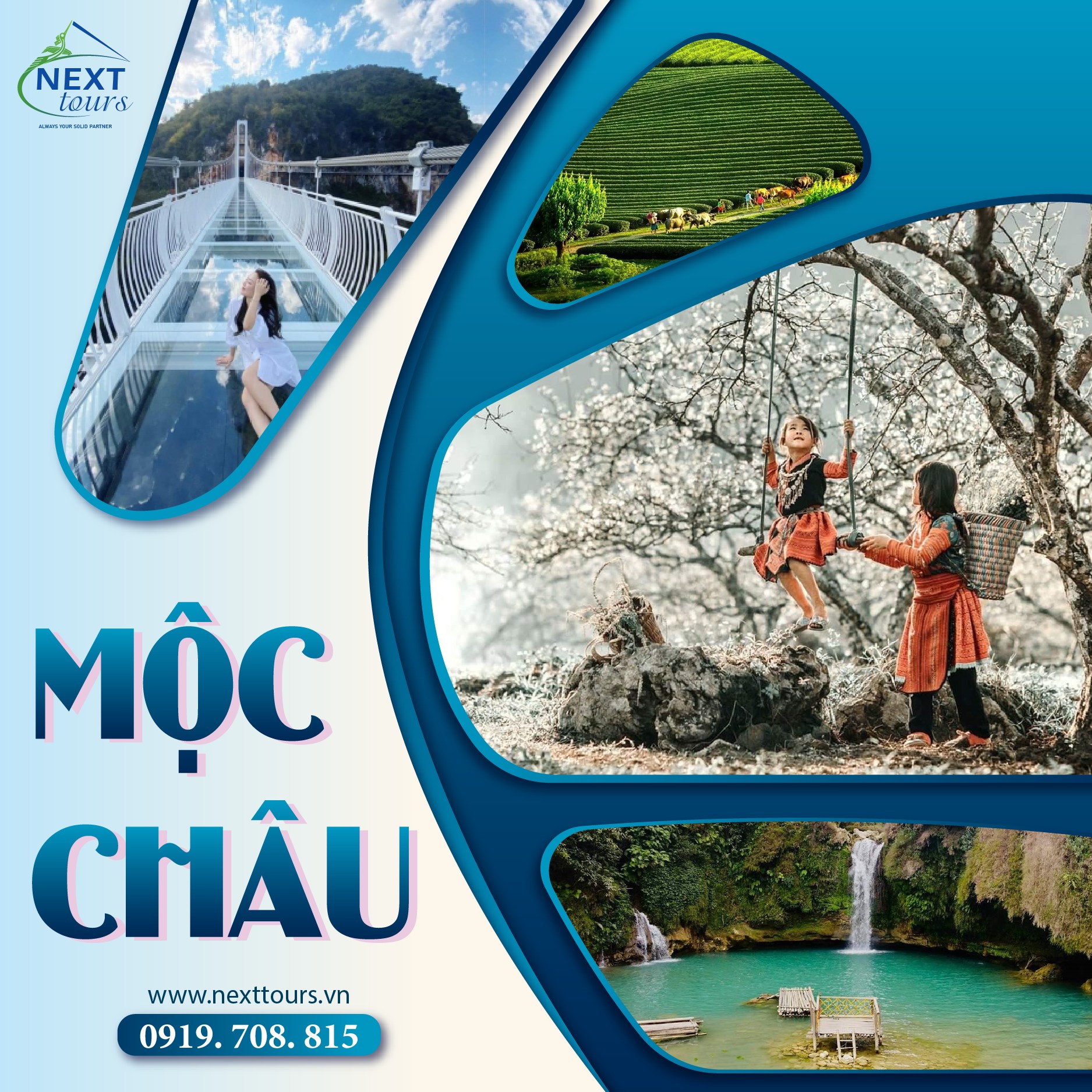 MỘC CHÂU CAO NGUYÊN BỪNG TỈNH TRONG SẮC XUÂN